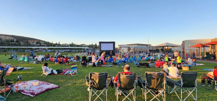 Large Outdoor Movie Screen Event Rental